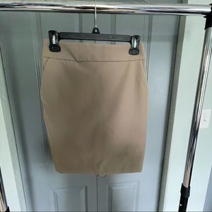Express Tan pencil skirt